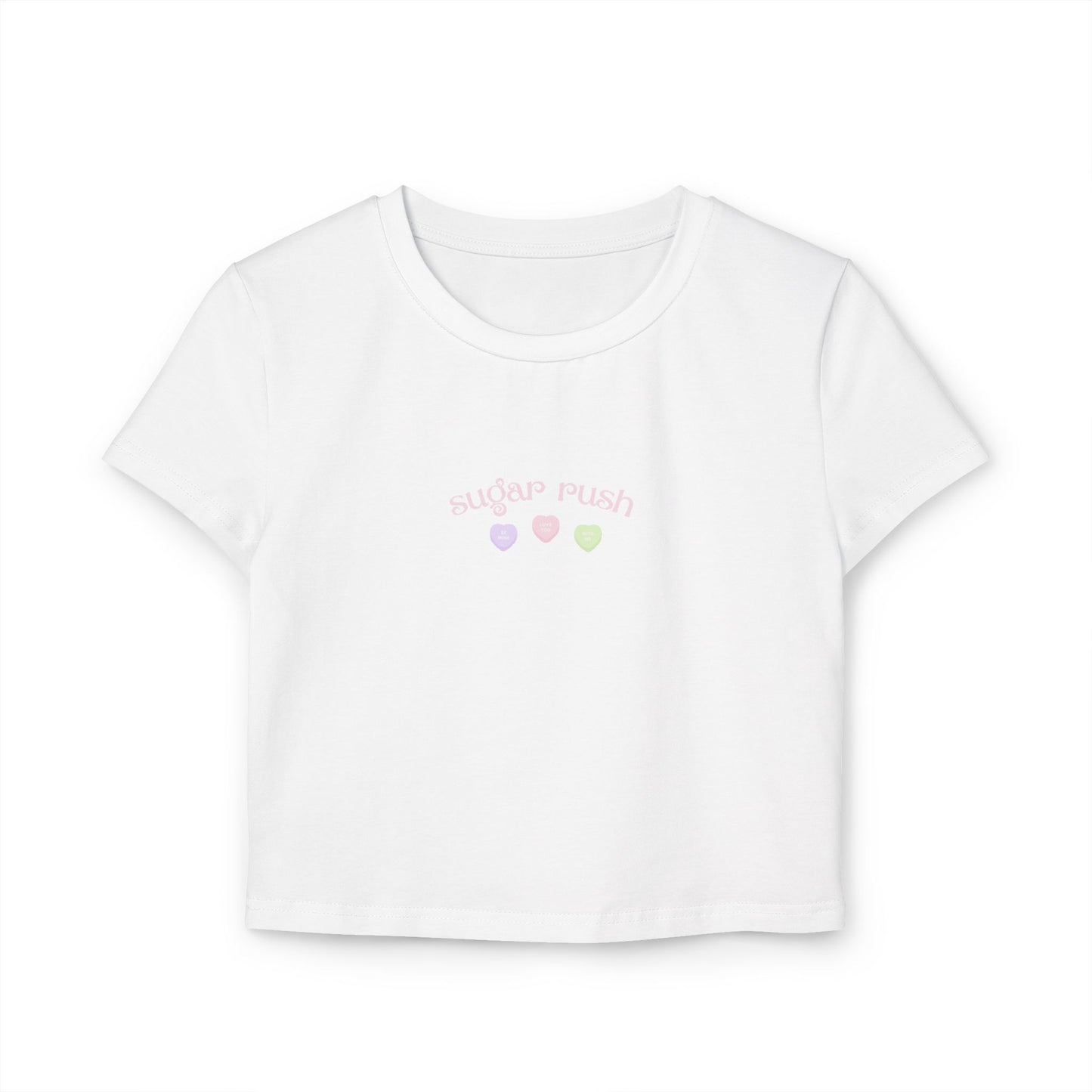 Sugar Rush Cropped Baby Tee