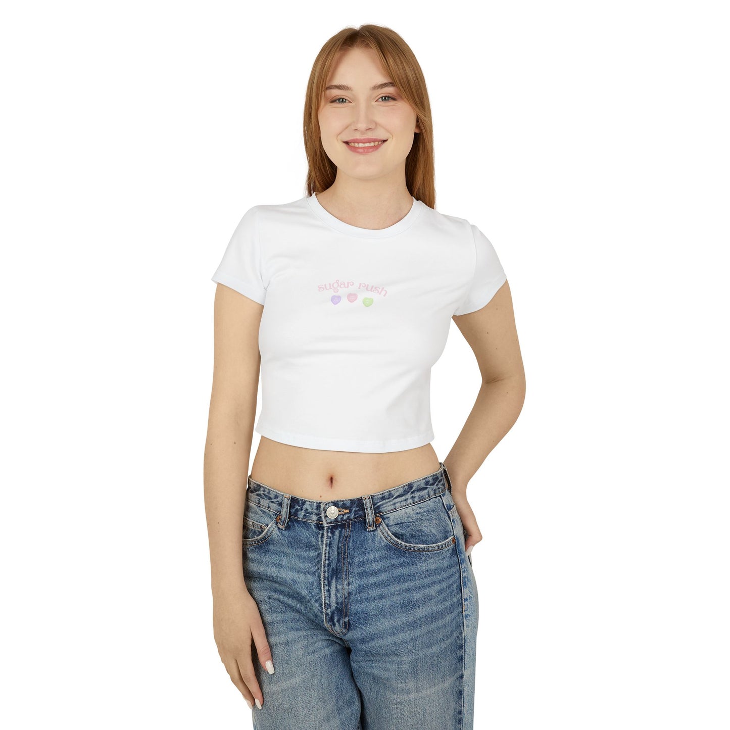 Sugar Rush Cropped Baby Tee