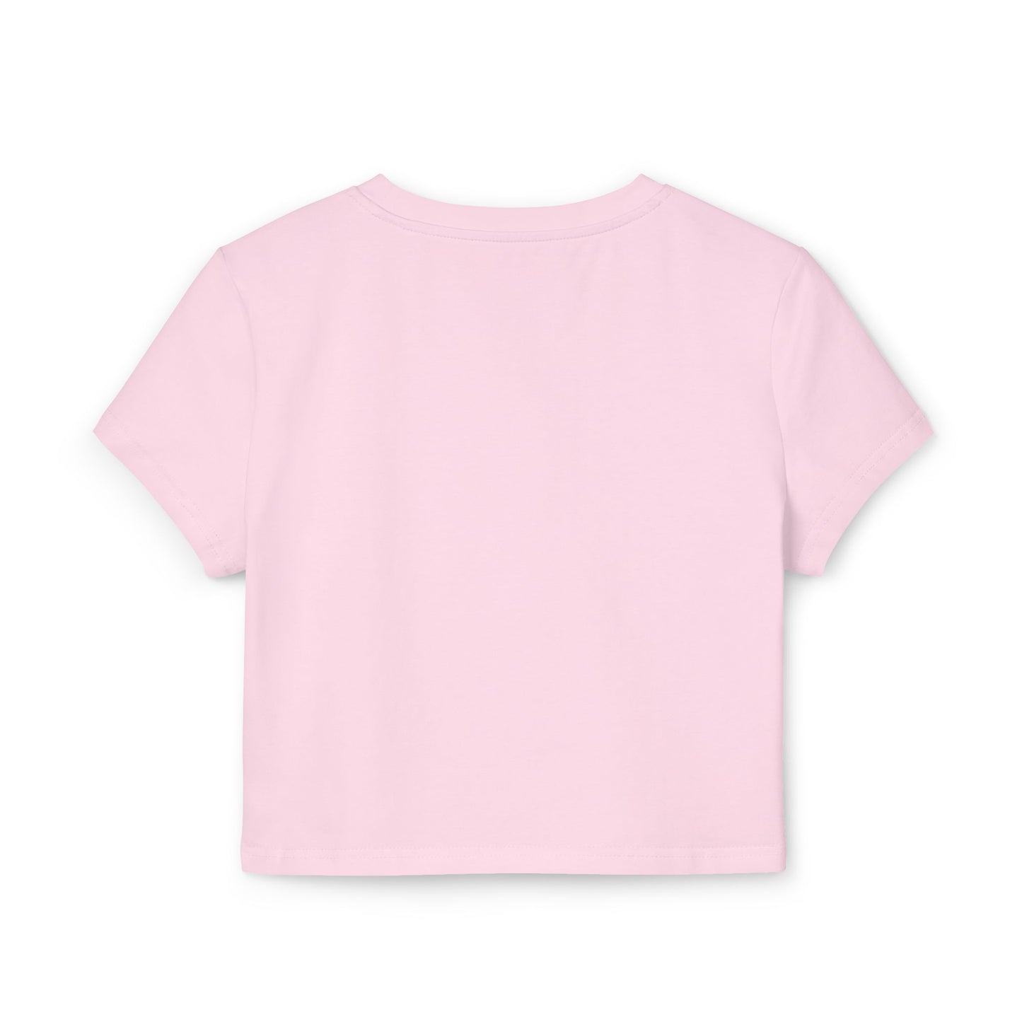 Candy-Coated Feelings Cropped Baby Tee | Blue Version
