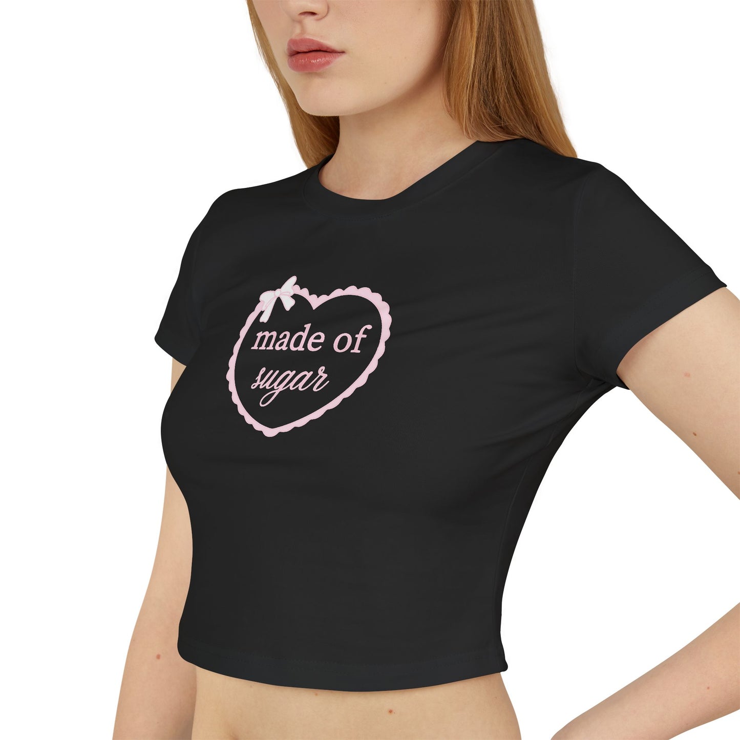 Made of Sugar Cropped Baby Tee