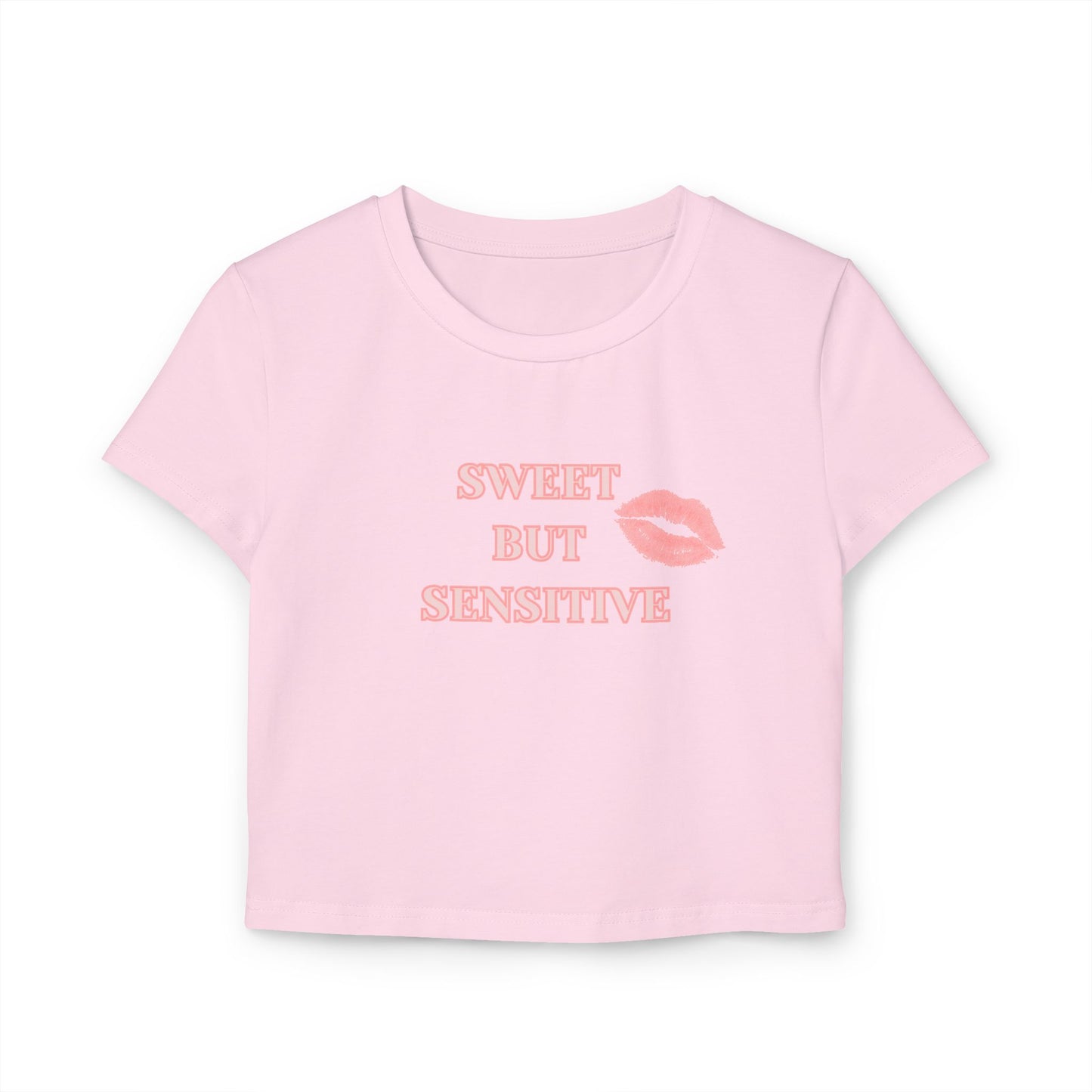 Sweet But Sensitive Cropped Baby Tee | Super Sweet Version