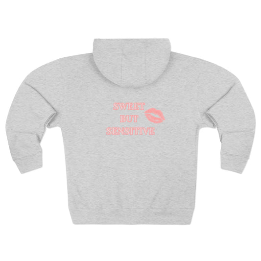 Sweet But Sensitive Zip-Up Hoodie | Super Sweet Version