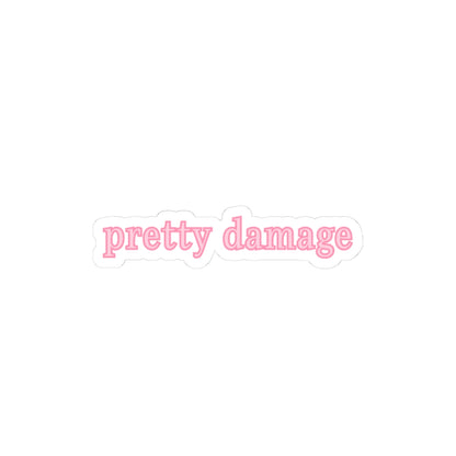 Pretty Damage Sticker